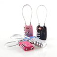 thumbnail image 2 of OULII 5Pack Tsa Approved Luggage Locks Zinc Alloy Security Cable for Suitcase Travel, 2 of 2