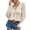 Beige, variante sur Cardigan Élégant pour Femme à Manches Longues, Col en V, Ouvert à l'Avant, Chandail Tricoté Léger, Pièce Superposée Décontractée et Tendance pour le Quotidien