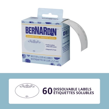 Bernardin Dissolvable Labels, 60 Count