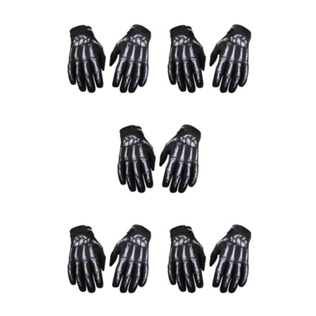 maskred Quick-drying And Windproof Autumn And Winter Gloves For Outdoor Enthusiasts white XS(kid) 5Set