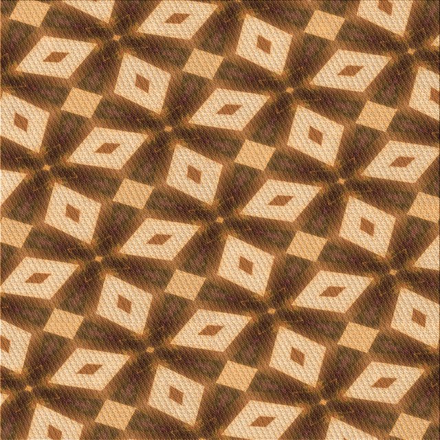 Ahgly Tapis d'Intérieur Lavable en Machine Carré Marron Selle, 8 Pieds Carré