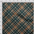 thumbnail image 3 of oneOone Georgette Viscose Fabric Tartan Check Decor Fabric Printed BTY 42 Inch Wide, 3 of 4
