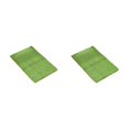 thumbnail image 1 of Youkk Polyester Chenille Bath Mat - Strong Water Absorption Exquisite Crafted Soft Texture No Shedding Fruit Green 40cm*60cm 2Set, 1 of 6