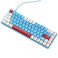 thumbnail image 3 of TIMIFIS Keyboard Computer Desktop Gaming Keyboard 68 Key Mechanical Keyboard Type-C Wired RGB LED Backlit Blue Axis Gaming Mech Keyboard Gift, 3 of 6