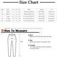 thumbnail image 3 of VEKDONE Womens Cotton Linen Capris Pants Black L, 3 of 5