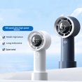 thumbnail image 2 of ZheElen High-speed Fan With Low Noise And Strong Wind Power Large Range USB Rechargeable white 130, 2 of 6