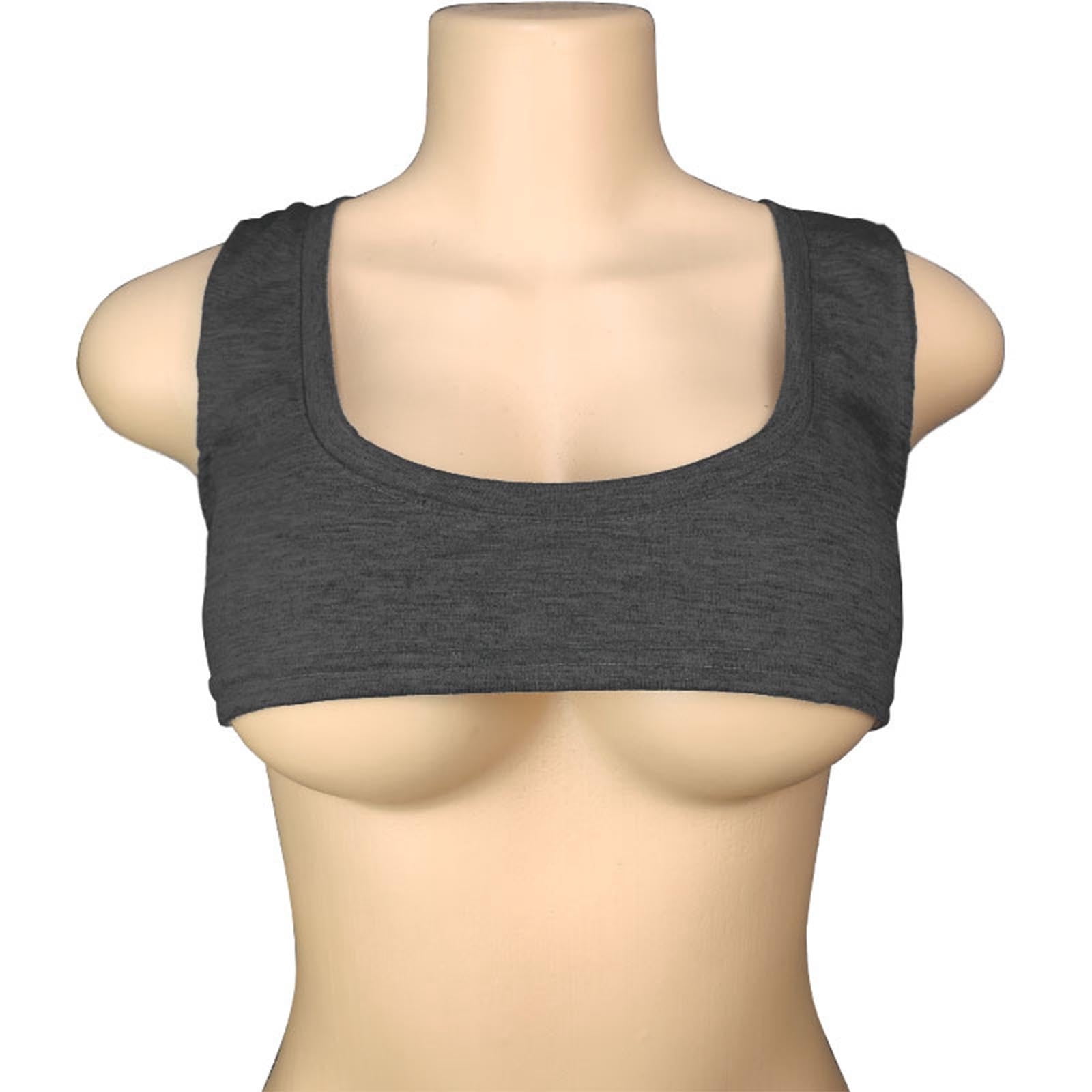 AherBiu Womens Crop Tank Tops Summer Sexy Workout Sleeveless Undershirt Square Neck Stretchy Mini Tank Solid Color