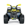 thumbnail image 3 of Peg Perego Polaris Sportsman Pro Citrus 24 Volt Ride On Vehicle, 3 of 8