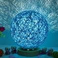 thumbnail image 3 of Birdeem 3D Usb Charging Led Rattan Night Table Desk Lamp, 3 of 10
