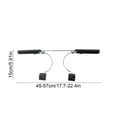 thumbnail image 3 of Lksixu Car Accessories Cars Car Cintre à Vêtements Multifonctionnel pour Magasinage, Rangement et Tablette Rétractable pour Accessoire Universel d'Intérieur de Voiture, 3 of 6