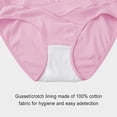 thumbnail image 3 of HWRETIE Culottes de Maternité Taille Basse en V sous-Vêtements de Grossesse Doux Extensibles Culottes Post-Partum Confortables Soutien du Ventre Lingerie de Maternité de Tous les Jours, 3 of 6