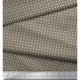 thumbnail image 3 of Soimoi Poly Georgette Fabric Geometric Small Print Sewing Fabric Yard 42 Inch Wide, 3 of 4