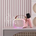 thumbnail image 2 of Wireless Microphone For Home Audio Karaoke Machine, Bluetooth 5.3 Rechargeable PA System Stage Subwoofer, Portable Microphone Speaker, 2 of 9