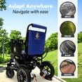 thumbnail image 4 of MAJESTIC IQ-8000 New Remote & Joystick Controlled Mobility Aid Lightweight Foldable Electric Wheelchair, 4 of 5