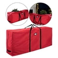 thumbnail image 3 of Maoww Extra Large Christmas Tree Storage Bag Dual Handles for Moving Supplies Red 135x34x68cm, 3 of 9