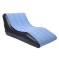 thumbnail image 1 of Inflatable Sofa Chair, Ergonomic Blow Up Couch with Plush Design for Lounging Napping Reading Sunbathing Backyard Gatherings, 1 of 7