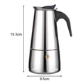 thumbnail image 2 of 2/4/6/9 Cups Moka Pot Coffee Maker,Stainless Steel Moka Pot Maker Coffee Cookers, 2 of 6