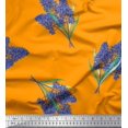 thumbnail image 1 of Soimoi Rayon Fabric Lavender Flower Print Fabric by Yard 56 Inch Wide, 1 of 3