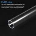 thumbnail image 4 of Unique Bargains 18mm ID x 22mm OD x 305mm Clear Rigid Acrylic Pipe Round Tube, 4 of 6