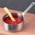 thumbnail image 1 of Stainless Steel Gravy Sauce Cup Pepper Sauce Bowl Utensil Tableware Kitchen Tool with Handle, 1 of 5