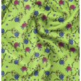 thumbnail image 1 of Soimoi Brown Rayon Fabric Flower Floral Fabric Prints By Yard 42 Inch Wide, 1 of 6