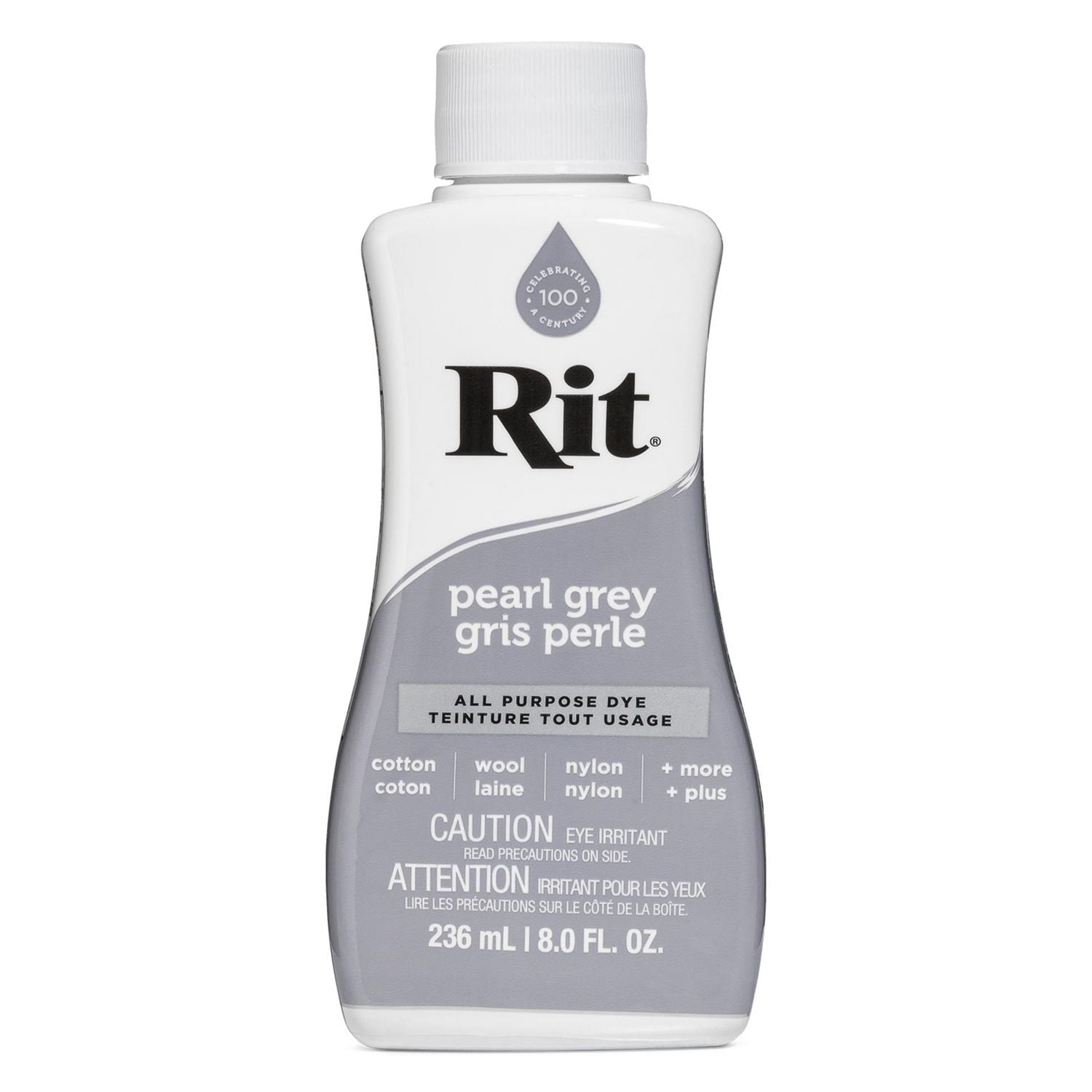 RIT All Purpose Liquid Dye, Pearl, 236 mL (8 oz)