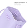 thumbnail image 4 of Instant Camera PU Leather Drawstring Bag, Space Saving Soft Microfiber PU Leather Drawstring Pouch Portable Waterproof Scratch Resistant  for Storage Purple,Pink,Green,White,Blue, 4 of 7