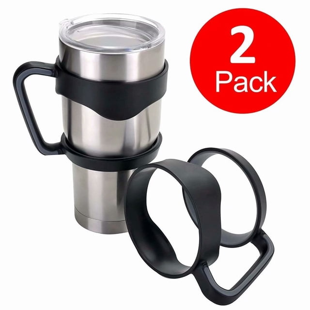 Lot de 2 Poignées de Gobelet 30 Oz, Support Manuel à Prise, Porte-Gobelet pour Gobelet Yéti 30 Oz, Gobelets Ozark Trail, Gobelet de Voyage Sic Rambler