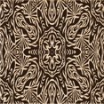 thumbnail image 1 of Ahgly Company Machine Washable Indoor Square Transitional Black Brown Area Rugs, 8' Square, 1 of 7