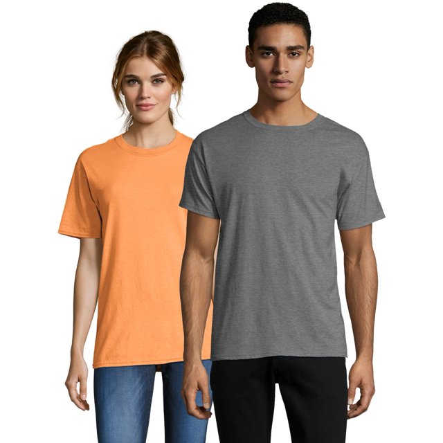 Hanes Adult X-Temp Unisex Performance T-Shirt, L, Smoke Grey