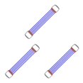 thumbnail image 3 of Decodeary 30-150lbs Chest Expander Rally Strap Elastic Band Rope Resistance Leg Foot Deep Blue 67 x 11cm 3Set, 3 of 6