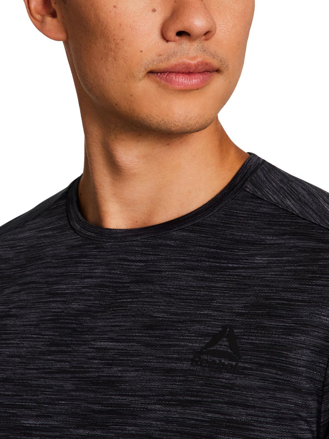 Reebok Chemise à manches longues Stride Performance pour hommes