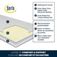 thumbnail image 4 of Serta Perfect Rest Crib and Toddler Mattress, 4 of 5