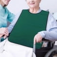 thumbnail image 5 of Aufmer 1 Pcs Adjustable Adult Bib, Large Coverage Washable Clothing Protector, 29.5x17.7in(Green), 5 of 5
