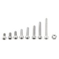 thumbnail image 2 of Hex Socket Screws, A2 Stainless Steel Nuts Safe Fixing Universal Durable With Hex Nuts Assortment For Office For Home For Communication Equipments, 2 of 7