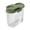 B, variant on MKHSQHDG Today's Deals Food Pantry 2L Sealed Container for Kitchen Pantry Features A Viewing Window and Proof Large Grain Container Ideal for Home Garage Barn Farm Or Rice Porridge 7.87 Inch Food