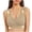 Khaki, variant on HongQid Supportive Wireless Lift Bra for Women,Comfortable Full Coverage T-Shirt Bra,Everyday Wear,Yoga,Sleep,Plus Bras