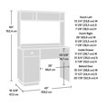 thumbnail image 4 of Sauder La Collection Sundar Bureau, Finition Mystic Oak, 433928, 4 of 8