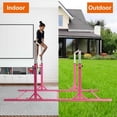 thumbnail image 3 of Costway Barres Parallèles de Gymnastique pour Enfants Barres Doubles Horizontales Largeur et Hauteur Ajustables, 3 of 10