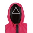 thumbnail image 1 of Disguise Netflix Squid Game Triangle Masque taille M/L, 1 of 1