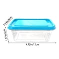 thumbnail image 3 of Hinati Clearance Sales Today Mini Sealed Box Plastic Small Fresh Keeping Box Clear Organizers and Storage Bins , Stackable Storage Containers for Kitchen Pantry Organization and Storage, 3 of 9