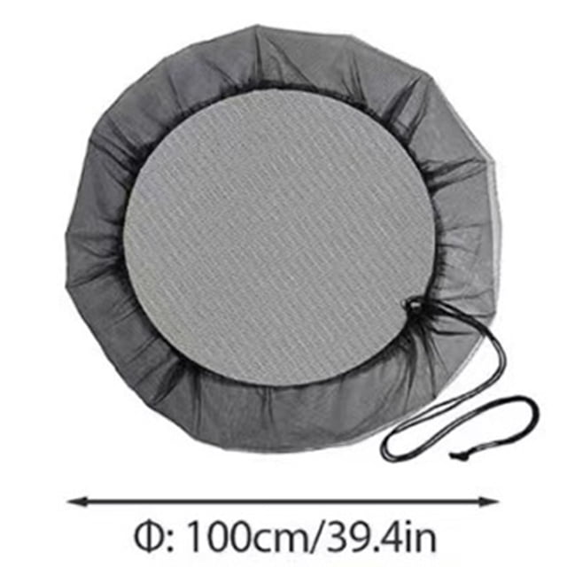 Feimier Rain Bucket Net with Cord Rain Bucket Water Bucket Cover Protection Lid Foliage