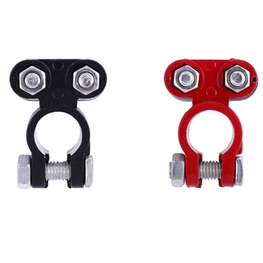 EGNMCR New 2 Automotive Car Truck Battery Terminal Clamp Clip Connector Terminal Clamp