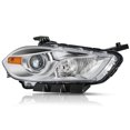 thumbnail image 1 of For 2013-2016 Dodge Dart Chrome Housing Clear Lens Headlights Factory Style, 1 of 13