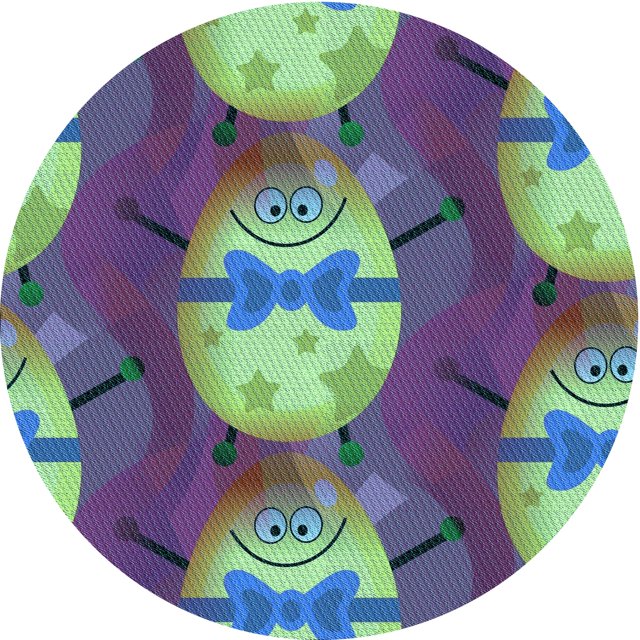 Ahgly Tapis d'Intérieur Lavable en Machine Carré Transitionnel Rebecca Violet, 3 Pieds Carré
