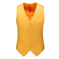 thumbnail image 1 of Birdeem Débardeur pour Hommes Rayé Mode Rétro avec Poches Simple Boutonnage Col en V Débardeurs Blouse, 1 of 1