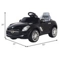 thumbnail image 2 of Costway BLACK MERCEDES BENZ SLS R/C MP3 KIDS RIDE ON CAR ELECTRIC BATTERY TOY, 2 of 10