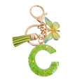 thumbnail image 1 of Visland 2 Pcs Initial Letter Keychains Green Butterfly Pendant Keychain Set Exquisite Relief Alphabet Keychain Pendant for Best Friend Mom Daughter Granddaughter Grandma, 1 of 8