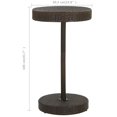 thumbnail image 4 of vidaXL 3 Piece Garden Bar Set with Cushions Poly Rattan Brown, 4 of 5