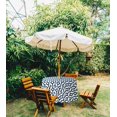 thumbnail image 2 of Vargottam Indoor/OutdoorRoundTablecloth 58 pouces avec trou de parapluie & Zip, imperméable à l'eau TableCloth, TableCovers pour Backyard Table -Navy Blue, 2 of 7